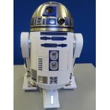 STAR WARS R2 D2 complete DeAgostini model together with extras including C3PO (boxed). R2 D2 and