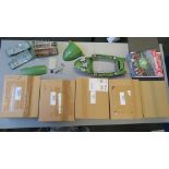 Thunderbird 2 DeAgostini part set includes pack 7, 8 , 9 , 10, Thunderbirds small vehicles pack 1 to