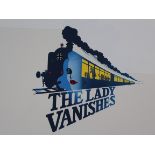 The Lady Vanishes Vic Fair original artwork for the film poster on Colyer & Southey art board