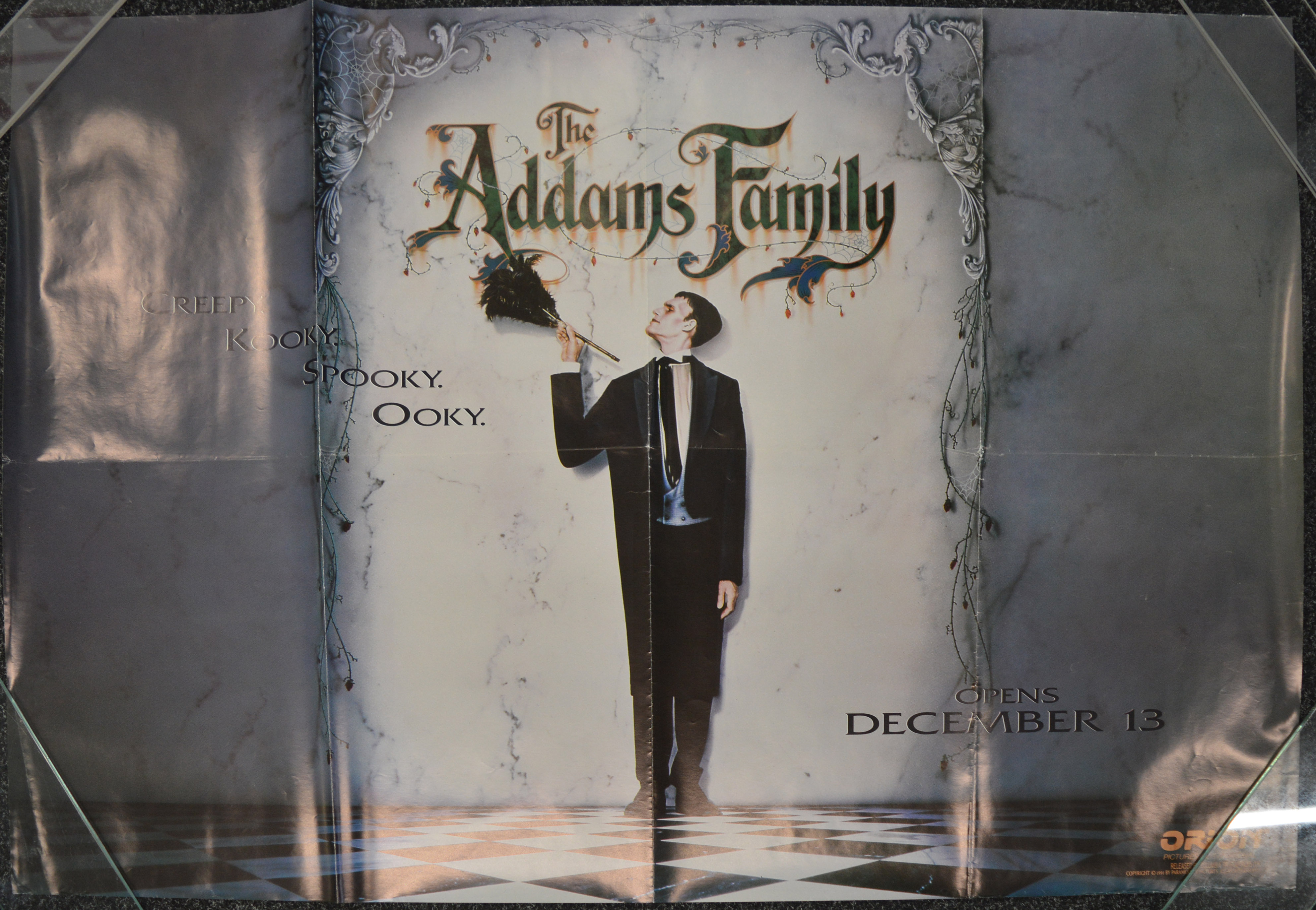 Collection of approx 60 UK Quad film posters titles include The Addams Family, Domino st Kiera