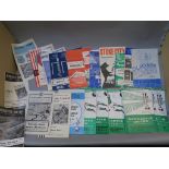 Newcastle United football programmes from 1961, 1964, 1965, 1966, 1967, 1968, 1969, including