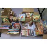 Large collection of childrens books and annuals including Ladybird books (30), Enid Blyton books,