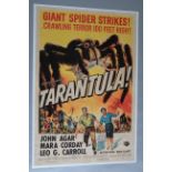 Tarantula! (1955) original US one sheet film poster with full colour B movie sci fi spider artwork
