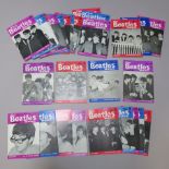 The Beatles book monthly magazines from 1963 to 1965 including No 1 from August 1963 picturing