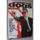 Reservoir Dogs three large rolled posters picturing Mr White played by Harvey Keitel, Mr Blonde