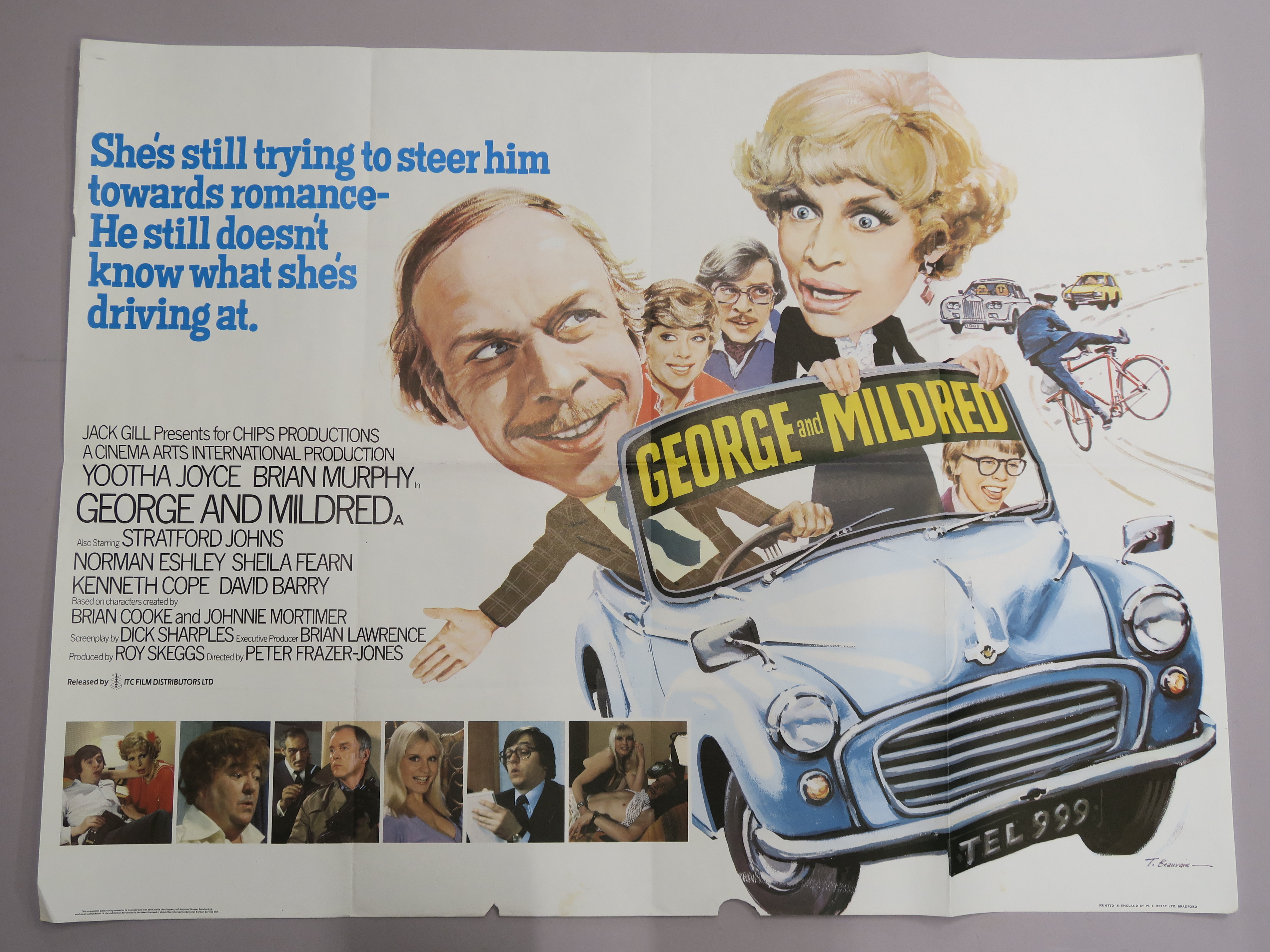 A collection of 16 original British Quad film posters, all measuring 30"x40" titles including , - Image 2 of 5