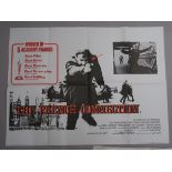 A collection of original British Quad film posters, all measuring 30"x40", thriller genre, including