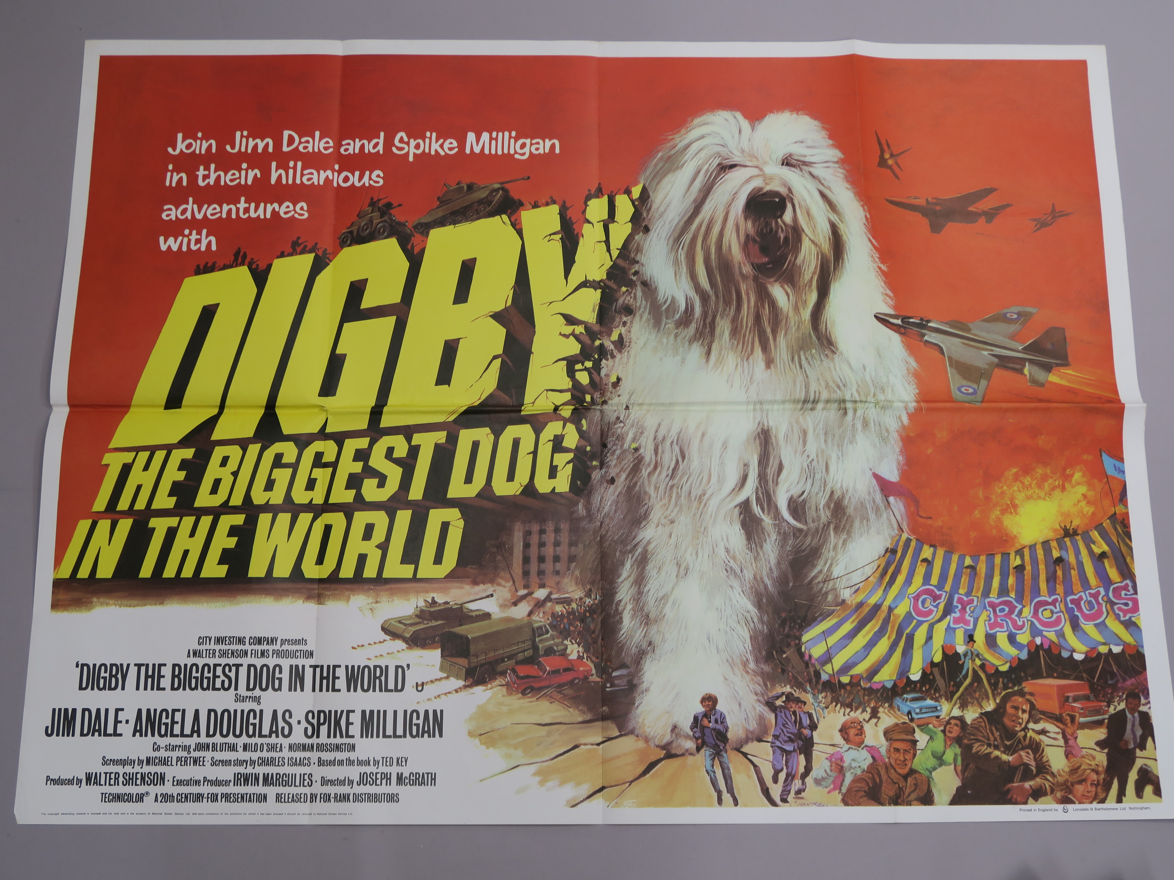 A collection of original British Quad film posters, all measuring 30"x40" Disney and family genre, - Image 2 of 4