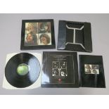 The Beatles Let It Be vinyl LP box set from 1970 first pressing dark green label red apple logo on