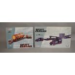 2 Corgi Heavy Haulage lorries 1:50 scale both are limited edition (2).