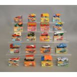 20 Matchbox 1-75 series Superfast models in card box packaging. (20)   [NO  RESERVE]