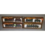 OO Gauge. 4 Mainline Locomotives, 37-056 4-6-0 6P Rebuilt Scot Class, 54156 2301 Class (Dean