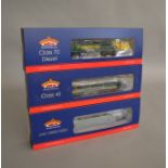 OO Gauge. 3 Bachmann DCC Locomotives, 32-678DS Class 45 BR Green Diesel with Sound, 31-587DC Class