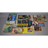James Bond 007 vintage games and puzzles: MB Thunderball Jigsaw Puzzle (framed and glazed plus