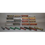 HO/OO Gauge. 22 unboxed Coaches from the Hornby Dublo and ACHO ranges together with an unboxed