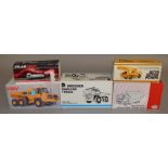 5 construction related diecast by Atlas, NZG etc (5).