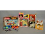 A mixed lot of toys, which includes battery operated, clockwork etc, Pokey Peke the jumping