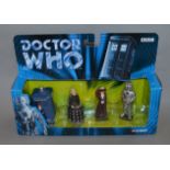 24 Doctor Who diecast sets by Corgi, contained in 4 trade boxes (4).  [NO  RESERVE]