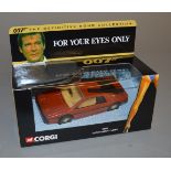 60 James Bond 007 diecast models by Corgi, this lot is contained in 10 trade boxes (60). [NO