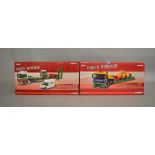 2 Corgi Heavy Haulage diecast lorries 1:50 scale, both are limited edition (2)