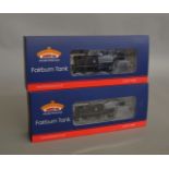 OO Gauge. 2 Bachmann 32-875DC Fairburn Class  Locomotives '42085' BR black Early Emblem, both with