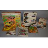 A boxed Hot Wheels 'Sizzlers' Grand Prix Set together with eleven boxed 'Sizzlers' track and