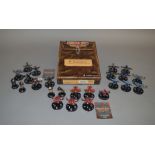 Crimson Skies collectible miniatures game along with several game pieces.