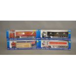 4 diecast lorries 1:50th scale by Universal Hobbies, all are collectors editions (4).