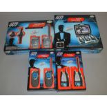 4 boxed IMC James Bond 007 related tiems including 'Base Station', 'Intercom Watch','Mobile Phone'