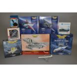 5 Corgi Aviation Archive diecast models, this lot also includes some other model aircraft by