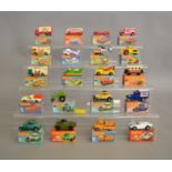 20 Matchbox 1-75 series Superfast models in card box packaging. (20) [NO  RESERVE]