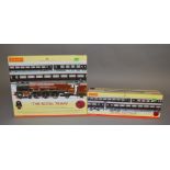 OO Gauge.  Hornby Train Pack R2370 'The Royal Train' together with R4197 'The Royal Train' triple