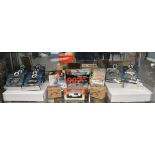 James Bond 007 diecast models mainly by Corgi, some of these models come in 2 trade boxes.  [NO