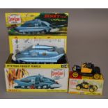 2 boxed Dinky Toys, 104 Spectrum Pursuit Vehicle and 109 Gabriel Model T Ford from 'The Secret