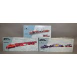 3 Corgi Heavy Haulage lorries 1:50 scale all are limited edition (3).