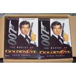 38 James Bond 007 books The Making Of Goldeneye, this lot is contained in a trade box (38).  [NO