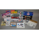 A good selection of boxed diecast models by Winross, Corgi and others including motor racing related