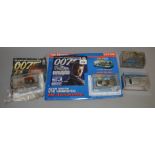 A large quantity of James Bond 007 diecast models which came from various magazines, some are