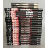 19 James Bond books, including; The Essential Bond, Goldfinger etc.  [NO  RESERVE]