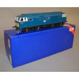 O Gauge. A Heljan #3581 Diesel Locomotive in BR Blue 'D7040', appears VG boxed.