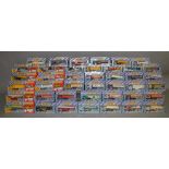 33 Matchbox models from their 'Convoy' range in window box packaging together with 8 boxed Convoy '