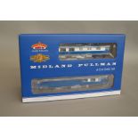 OO Gauge. A Bachmann 31-255DC Midland Pullman Six Car Unit Nanking Blue with DCC on Board, all