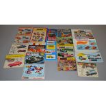 12 vintage Corgi Toys Catalogues, some with missing pages together with a Corgi Juniors Collectors