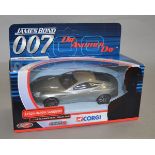 144 James Bond diecast models by Corgi, 007 Die Another Day Aston Martin Vanquish, contained over
