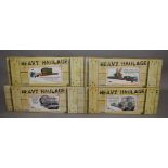 4 Corgi Heavy Haulage lorries 1:50 scale all are limited edition (4).