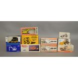 10 construction diecast models by; Hanomag, Atlas etc (10).