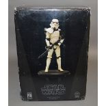 Star Wars Sandtrooper Sergeant model by Attakus Collection, comes with numbered certificate of