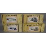 4 Corgi Heavy Haulage lorries 1:50 scale all are limited edition (4).