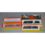 OO Gauge. 4 Hornby Locomotives, R2289D Virgin C0-Co Diesel Class 47, R2205 LMS 4-6-2 Coronation