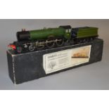 O Gauge. An Oakville Models kit built 4-6-0 Locomotive with Tender 'King Henry VI 6018' in green and